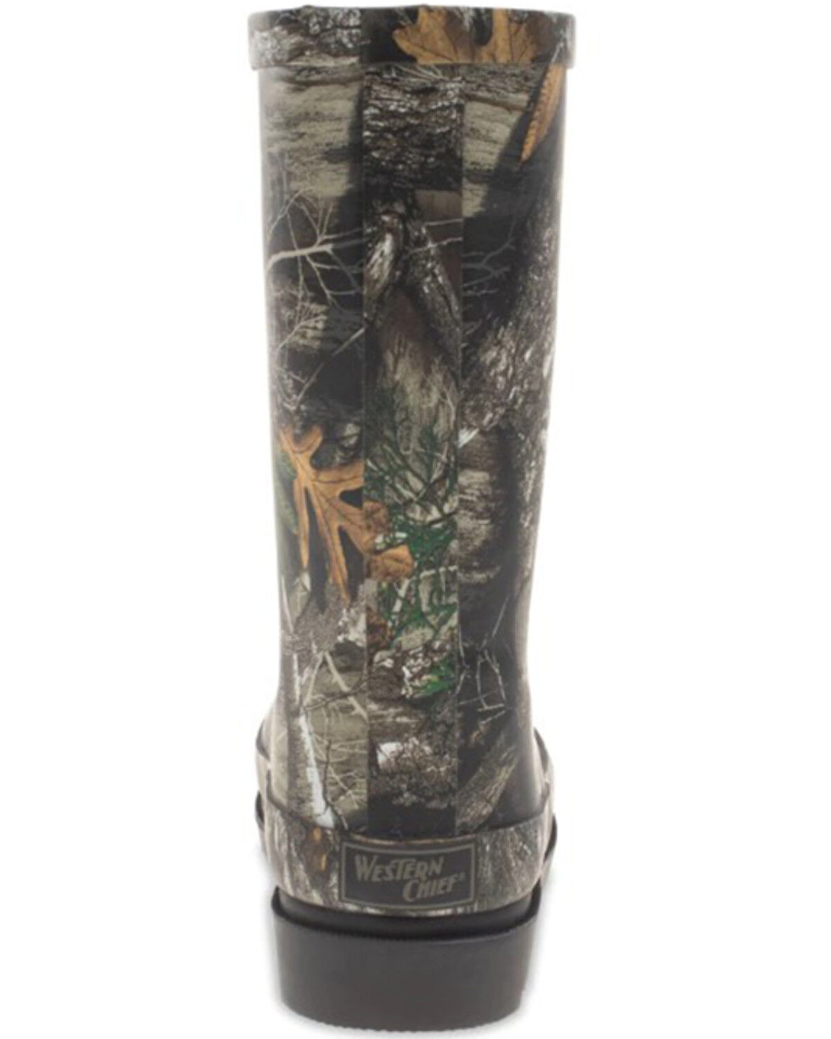 Image #5 - Western Chief Little Boys' RealTree Camo Tall Rain Boots - Round Toe, Brown, hi-res