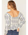 Image #4 - Sendero Provisions Ada Guitar Floral Print Long Sleeve Blouse, Cream, hi-res