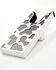 Image #1 - Boot Barn Cow Print Boot Jack, White, hi-res