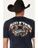 Image #3 - Affliction Men's AC Eagle Fire Short Sleeve Graphic T-Shirt , Black, hi-res