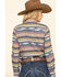 Image #2 - Ariat Women's Sunset Beauty Long Sleeve Western Shirt, Blue, hi-res