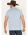 Image #4 - Hooey Men's The Weekender Polo, Blue, hi-res