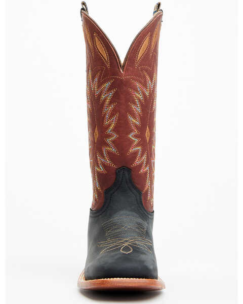 Image #4 - Hyer Women's Cherryvale Western Boots - Broad Square Toe , Black, hi-res