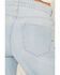Image #4 - Ariat Women's Tomboy Light Wash Ultra High Rise Straight Denim Jeans, Light Wash, hi-res