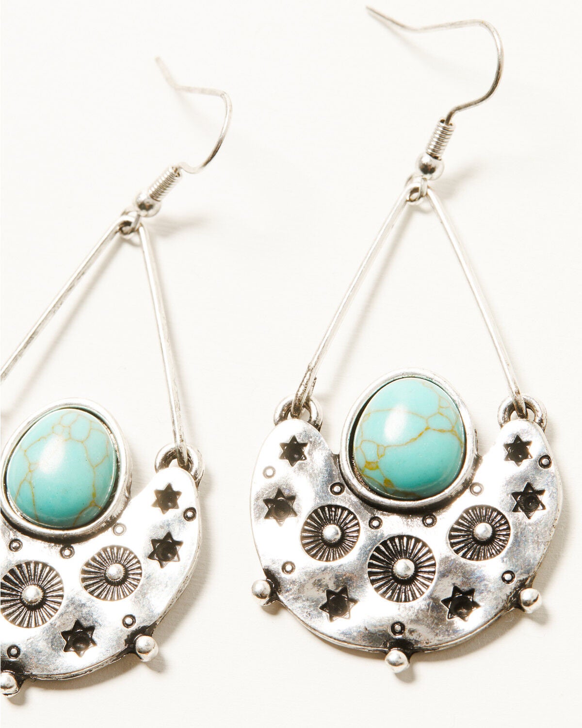 Image #2 - Shyanne Women's Mystic Valley Teardrop Earrings, Silver, hi-res