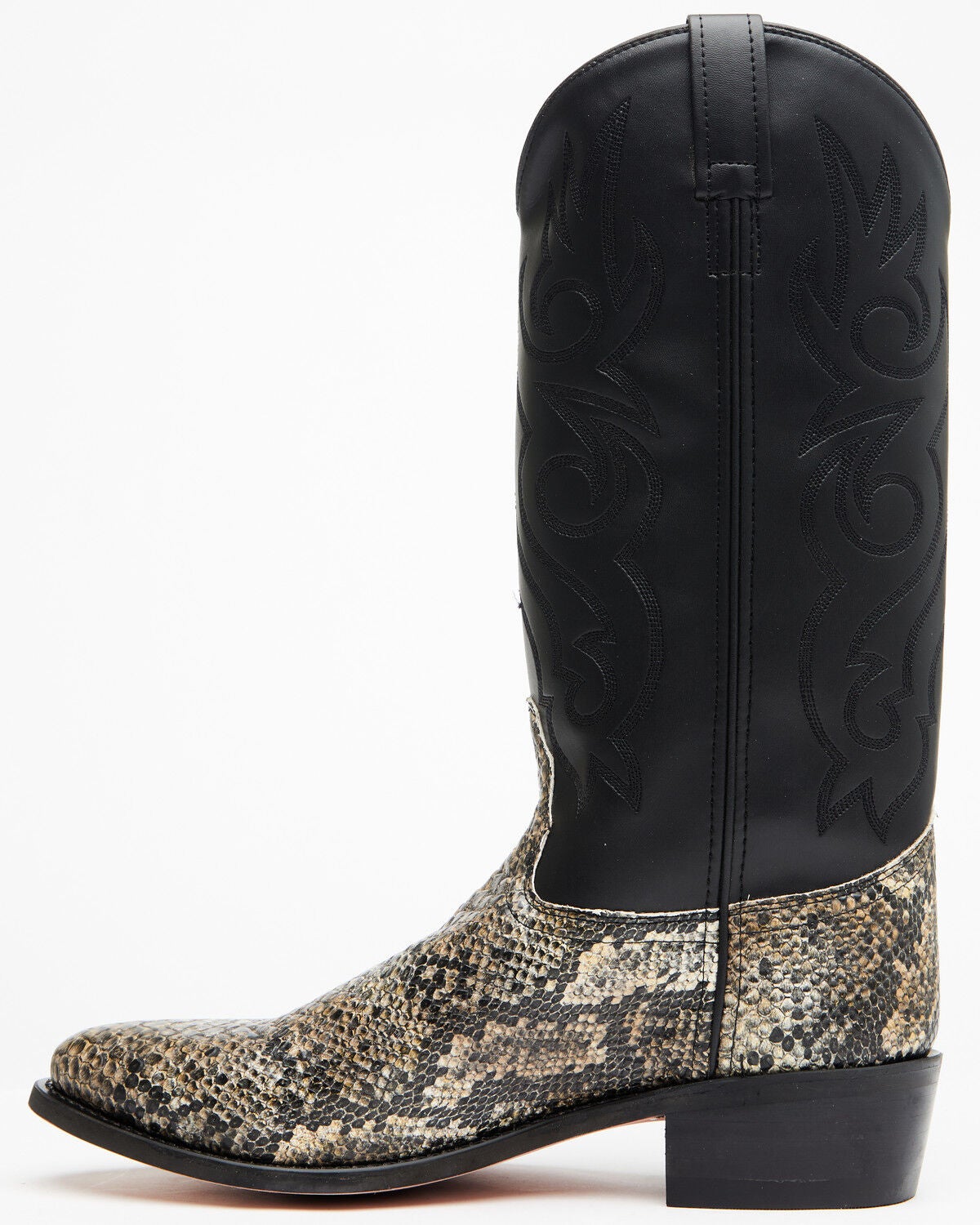 western style snake boots