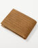Image #3 - Cody James Men's Brown Bi-Fold Basket Weave Leather Wallet, Brown, hi-res