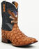 Image #2 - Cody James Men's America 250 Freedom Exotic Pirarucu Western Boots - Broad Square Toe, Blue, hi-res