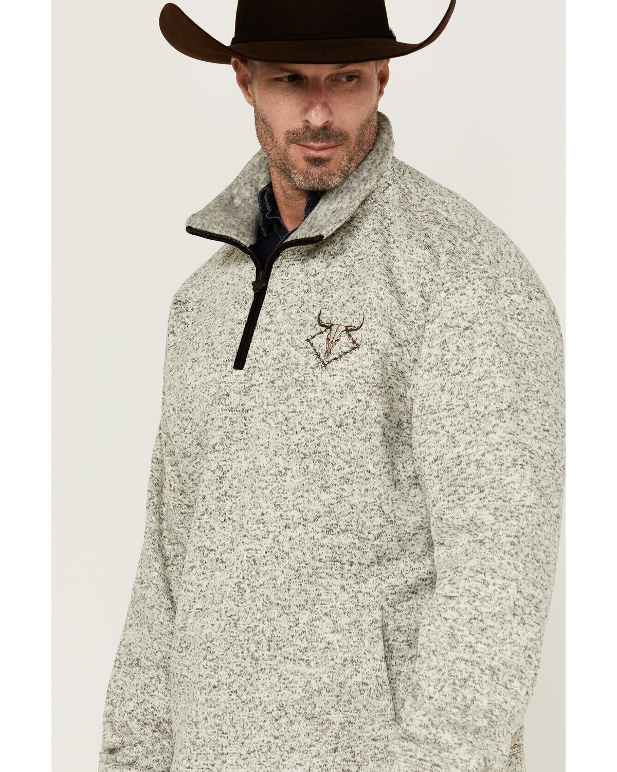 Cowboy Hardware Men's Diamond Skull Pullover | Sheplers