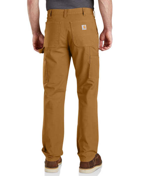Image #2 - Carhartt Men's Rugged Flex® Work Pants, Brown, hi-res