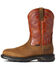 Image #2 - Ariat Men's WorkHog® XT Cottonwood Work Boot - Broad Square Toe, Brown, hi-res