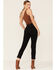 Image #3 - Daze Women's Black Daily Driver Crop High Rise Denim Jeans, Black, hi-res