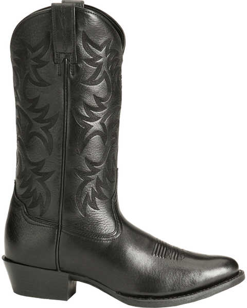Ariat Men's Heritage Deertan Western Performance Boots - Round Toe, Black, hi-res
