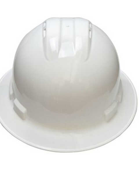 Radians White Quartz Vented Full Brim Hard Hat , White, hi-res