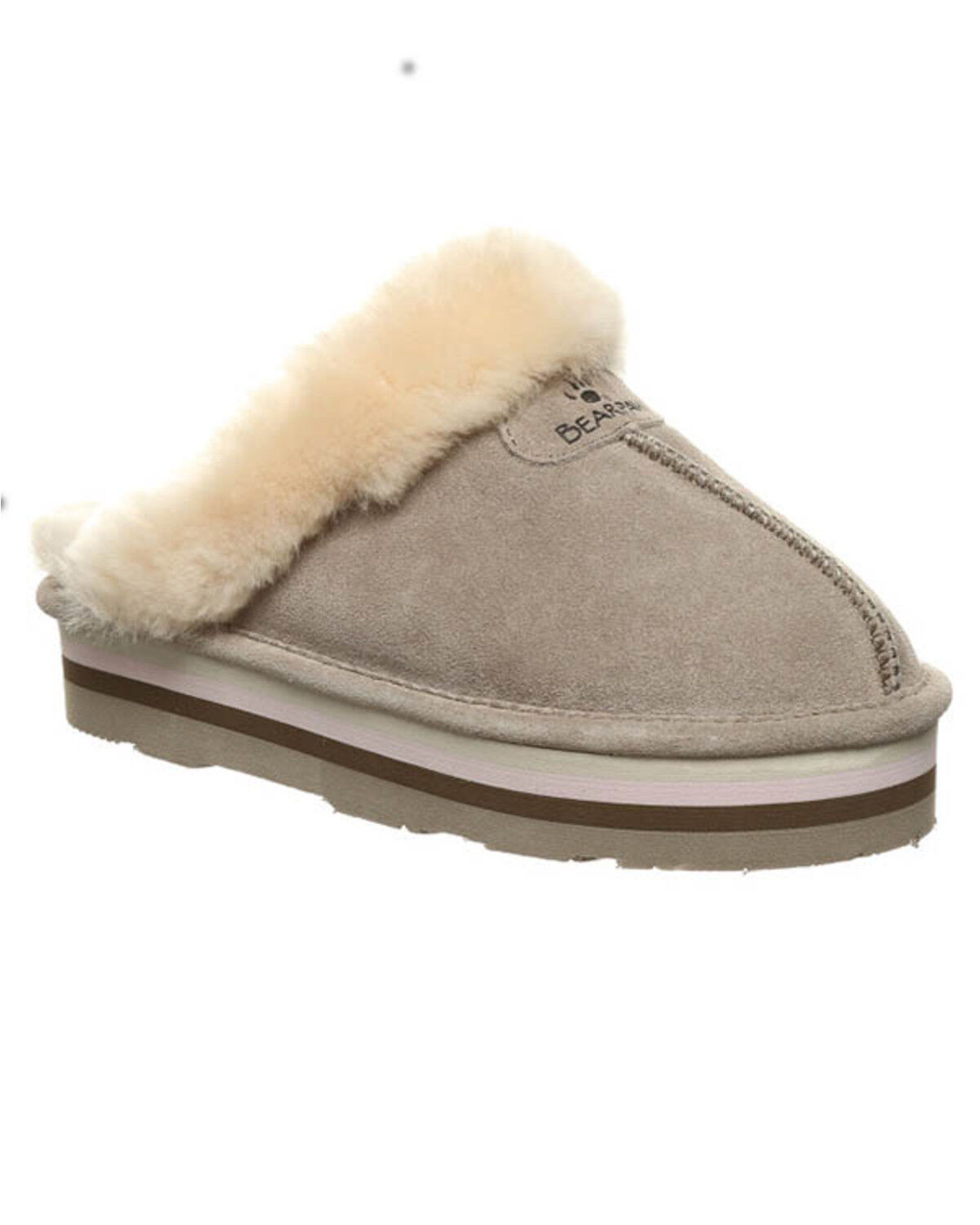 Image #1 - Bearpaw Women's Retro Loki Slippers, Stone, hi-res