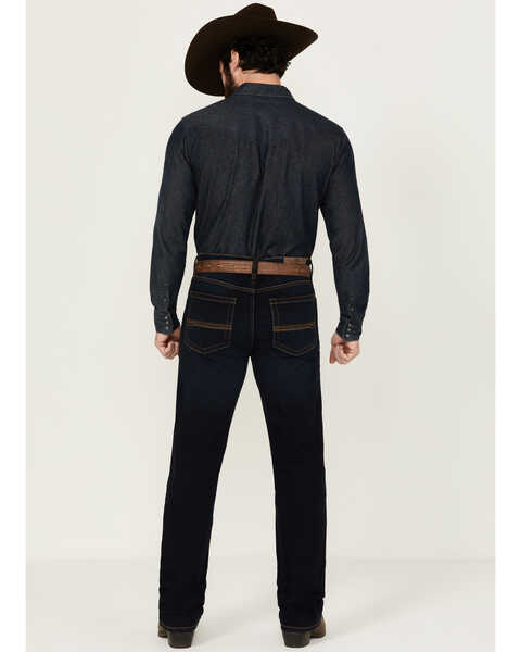 Image #3 - Cody James Men's Dark Wash Bay Roan Slim Straight Stretch Denim Jeans , Dark Wash, hi-res