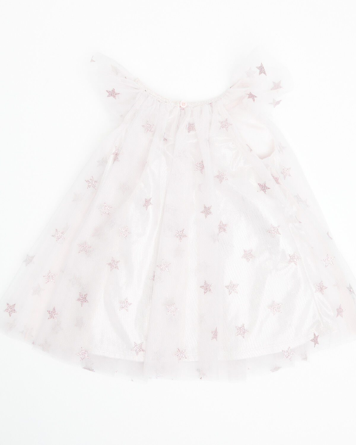 Image #3 - Sugar California Infant Girls' Star Tulle Dress, Purple, hi-res