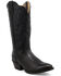 Image #1 - Twisted X Women's 12" Western Boot - Round Toe, Black, hi-res
