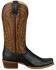 Image #2 - Tony Lama Men's Beau Tall Western Boots - Square Toe, Black/tan, hi-res