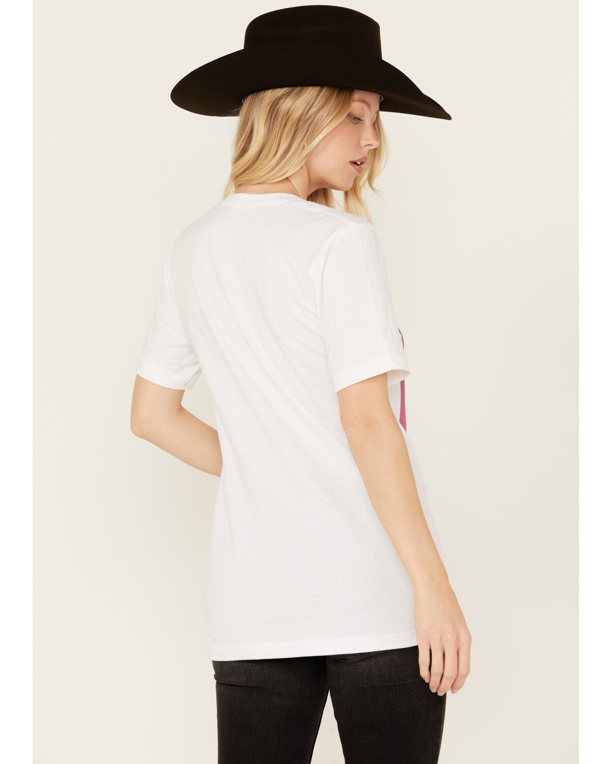 Image #4 - Gina Tees Women's Parton The Sass Short Sleeve Graphic Tee, White, hi-res