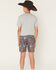 Image #3 - Hooey Boys' Printed Board Shorts, Grey, hi-res