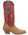 Image #2 - Dingo Women's Love Rocks Leather Underlay Western Boot - Snip Toe , Tan, hi-res