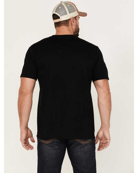 Image #4 - Moonshine Spirit Men's El Mariachi Skull Graphic T-Shirt , Black, hi-res
