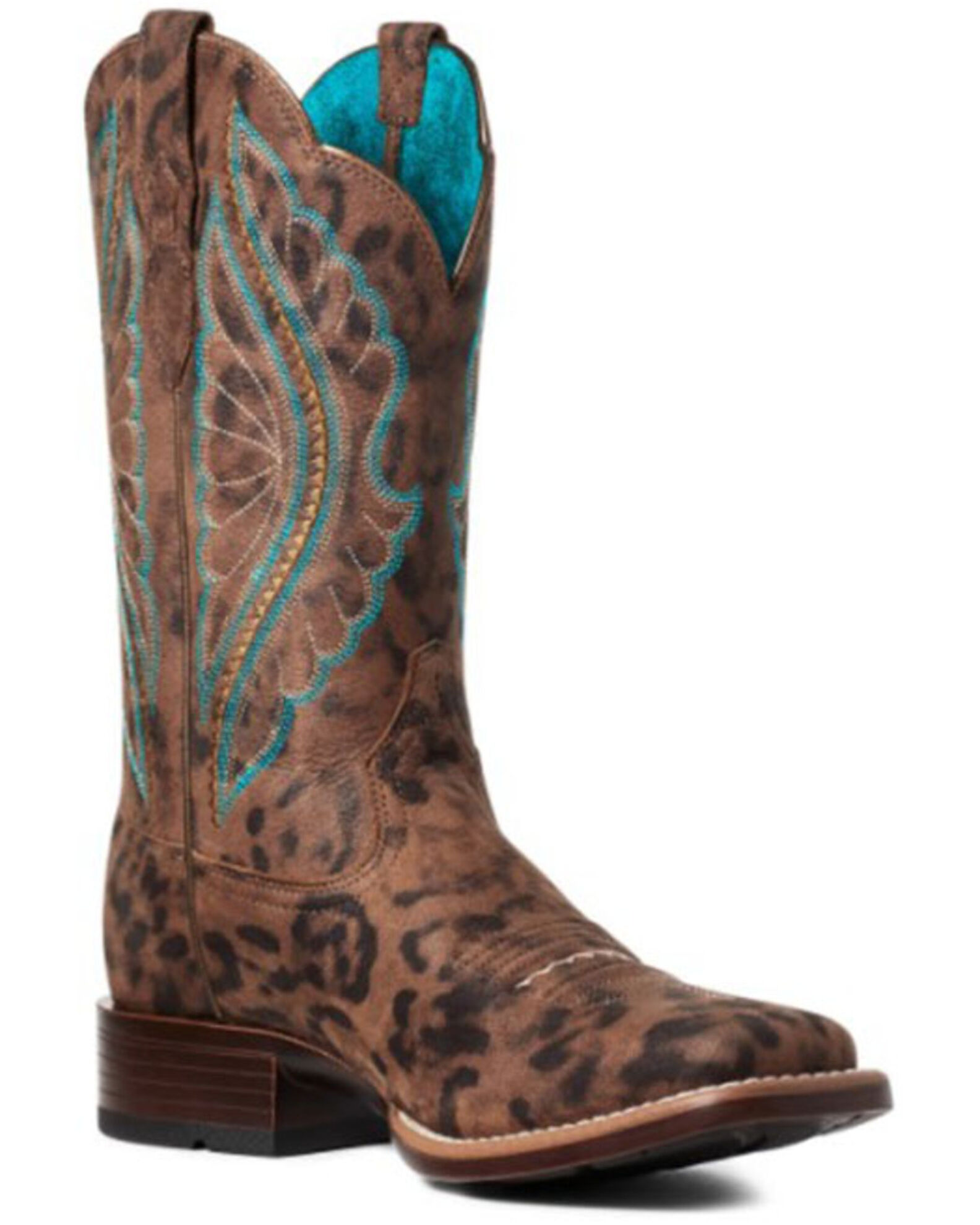 Leopard ariat boots online