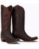 Image #1 - Lane Women's Emma Jane Western Boots - Snip Toe , Cognac, hi-res