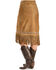 Image #2 - Kobler Leather Women's Yuma Beaded Skirt, Cognac, hi-res