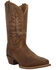 Image #1 - Laredo Men's Kent Performance Western Boots - Square Toe, Tan, hi-res
