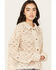 Miss Me Women's Crochet Shacket, Beige, hi-res