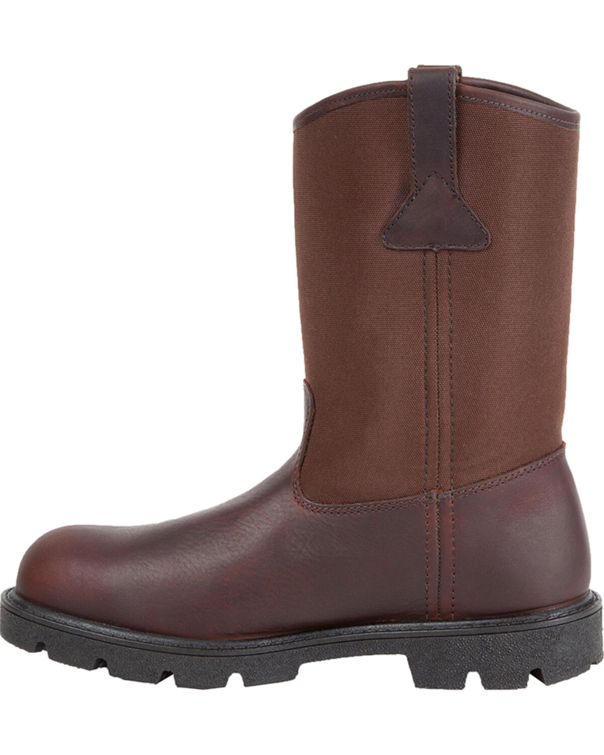 Image #3 - Georgia Boot Men's Homeland Waterproof Work Boots - Steel Toe, Brown, hi-res