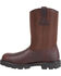 Georgia Boot Men's Homeland Waterproof  Work Boots - Steel Toe , Brown, hi-res