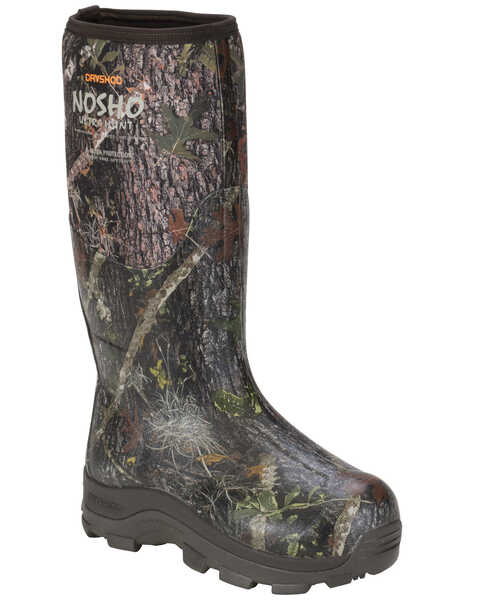 Dryshod Women's NOSHO Ultra Hunting Boots - Round Toe, Camouflage, hi-res