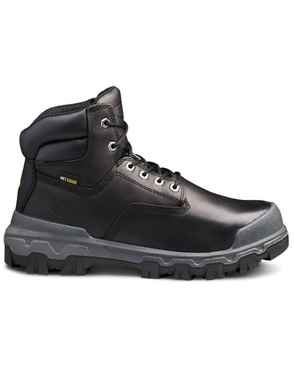 Image #2 - Kodiak Men's 6" Sentry Waterproof Metguard Work Boots - Composite Toe, Black, hi-res