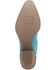 Image #7 - Dingo Women's Fandango Fringe Suede Western Booties - Snip Toe, Blue, hi-res