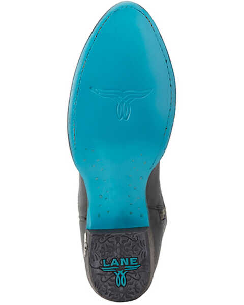 Image #7 - Lane Women's Plain Jane Tall Western Boots - Medium Toe , Black, hi-res