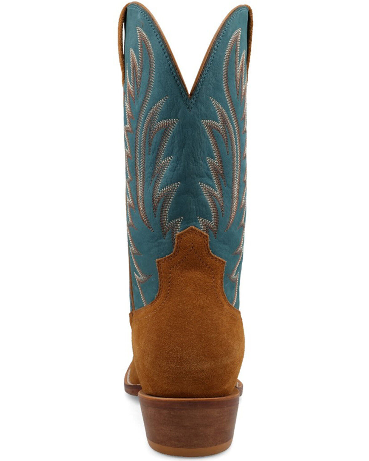 Image #5 - Twisted X Men's 12" Tech X™ Roughout Western Boots - Square Toe, Blue, hi-res