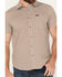 Image #3 - Brixton Men's Charter Geo Print Short Sleeve Button-Down Shirt, Off White, hi-res
