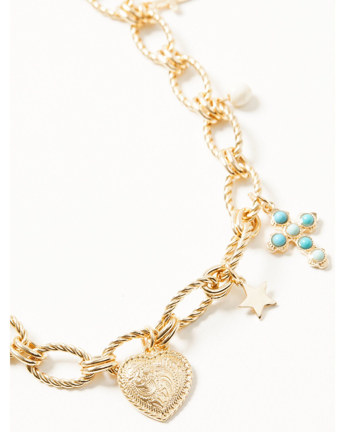 Image #3 - Shyanne Women's Charm Boot Jewelry, Gold, hi-res