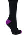 Shyanne Women's 3 Pack Crew Socks, Black, hi-res