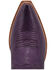 Image #6 - Black Star Women's Victoria Western Boots - Snip Toe, Purple, hi-res