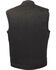 Image #2 - Milwaukee Leather Men's Snap Front Denim Club Style Vest with Gun Pocket - Big - 4X, Black, hi-res