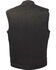 Image #2 - Milwaukee Leather Men's Snap Front Denim Club Style Vest with Gun Pocket - Big - 4X, Black, hi-res