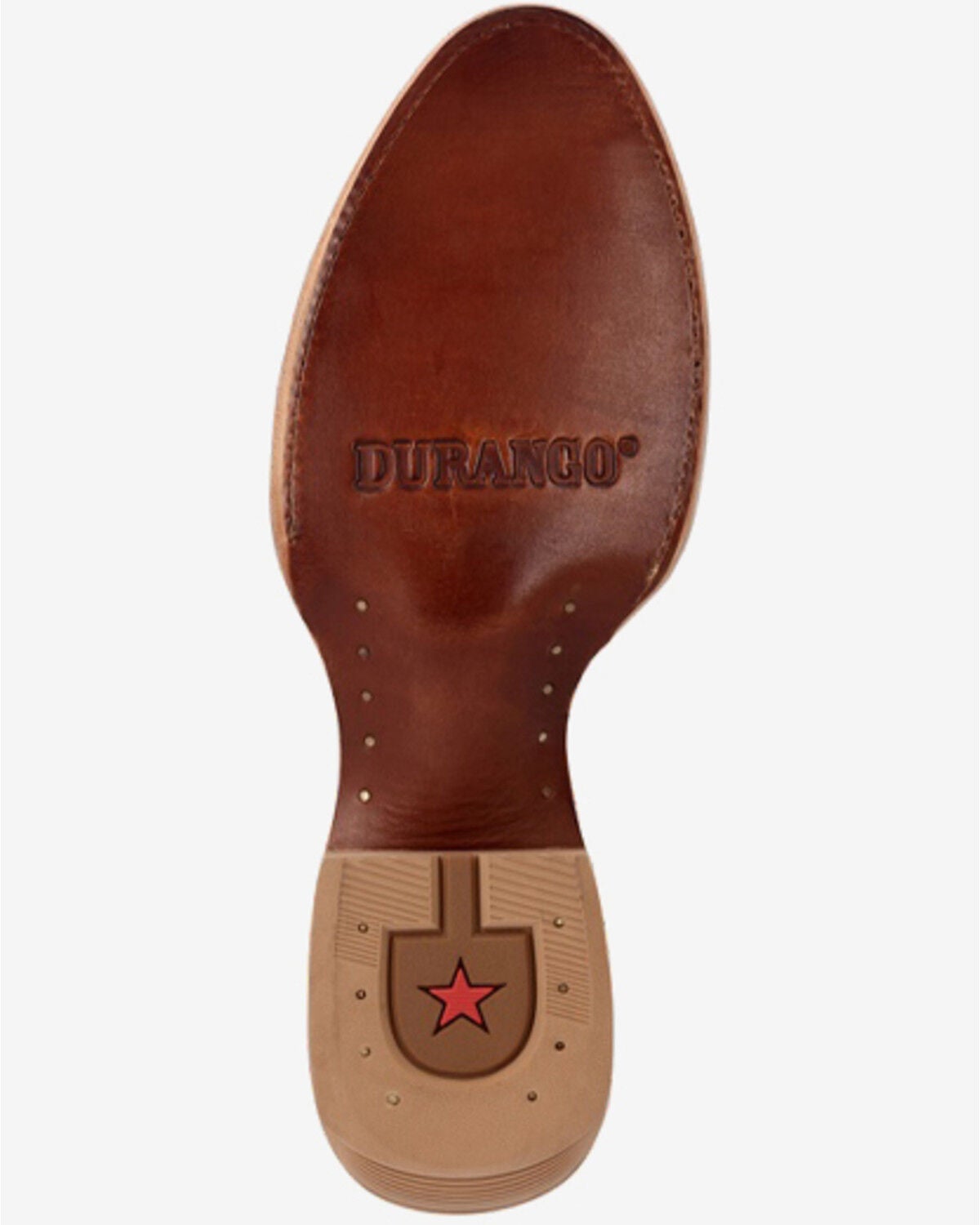 Image #7 - Durango Men's Santa Fe&trade; Roper Western Boots - Round Toe, Sand, hi-res
