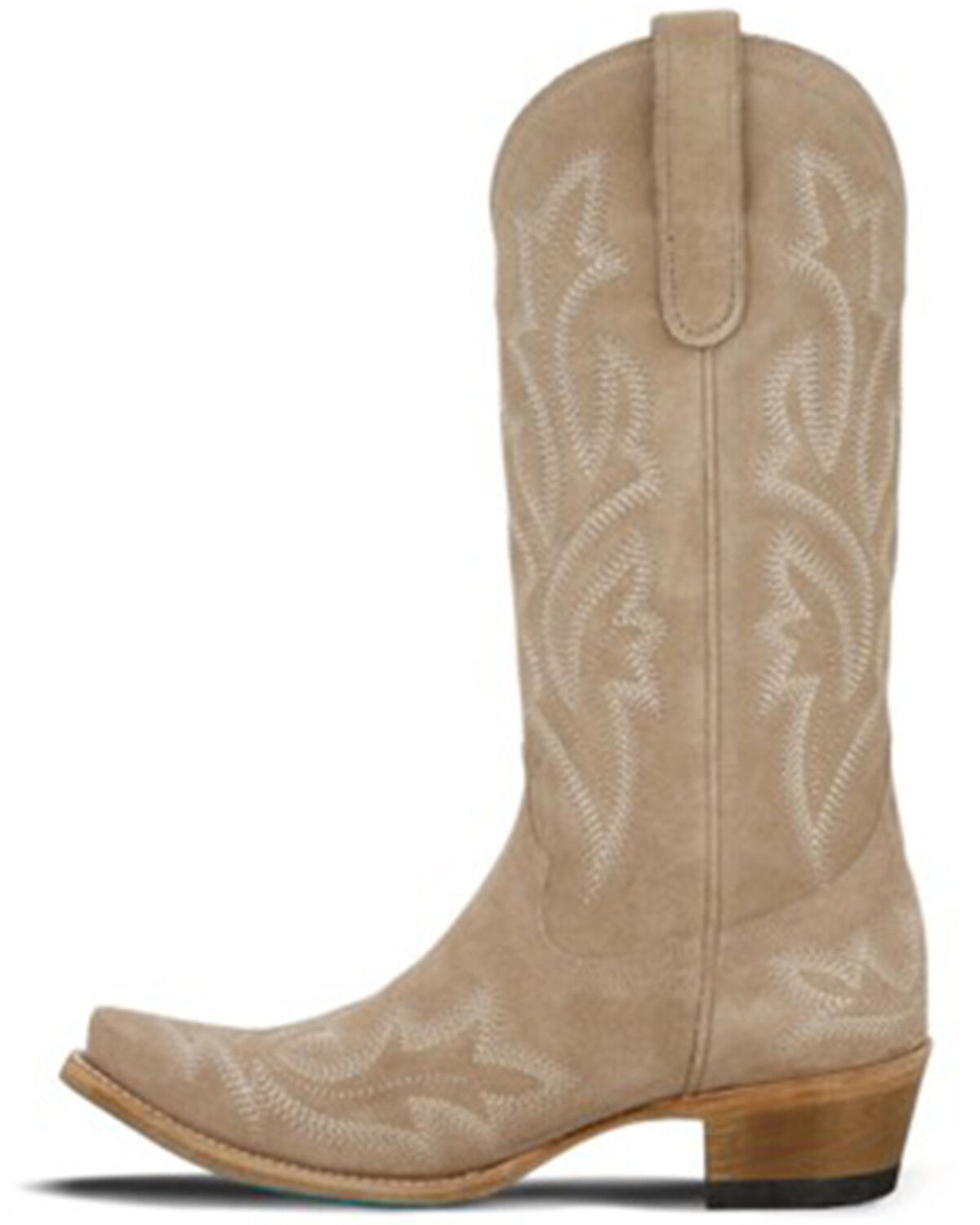 Image #3 - Lane Women's Saratoga Tall Western Boots - Snip Toe, Coffee, hi-res