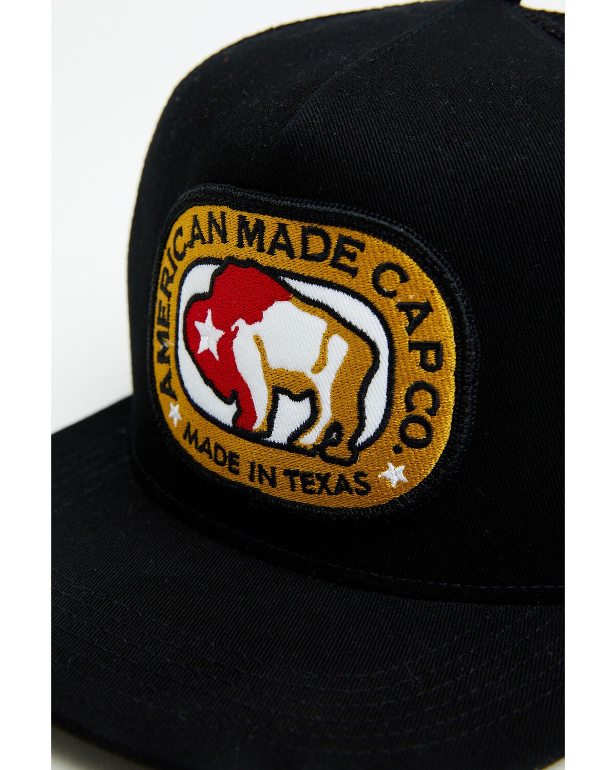 Image #2 - Hooey Men's AMCC Ball Cap, Black, hi-res