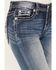 Image #4 - Miss Me Women's Medium Wash Mid Rise Downward Wing Skinny Jeans, , hi-res