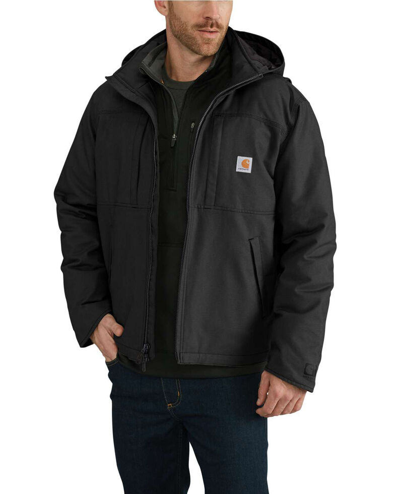 Carhartt Men's Full Swing Cryder Work Jacket , Black, hi-res